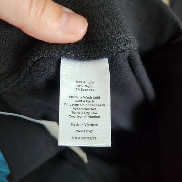 Haven Well Within Black Stretch Pull On Pants - Picture 5 of 8